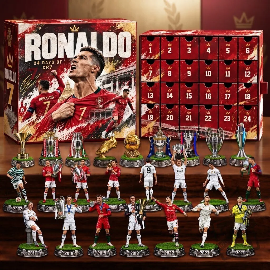 24 Days Of CR7 Advent Calendar Blink Box