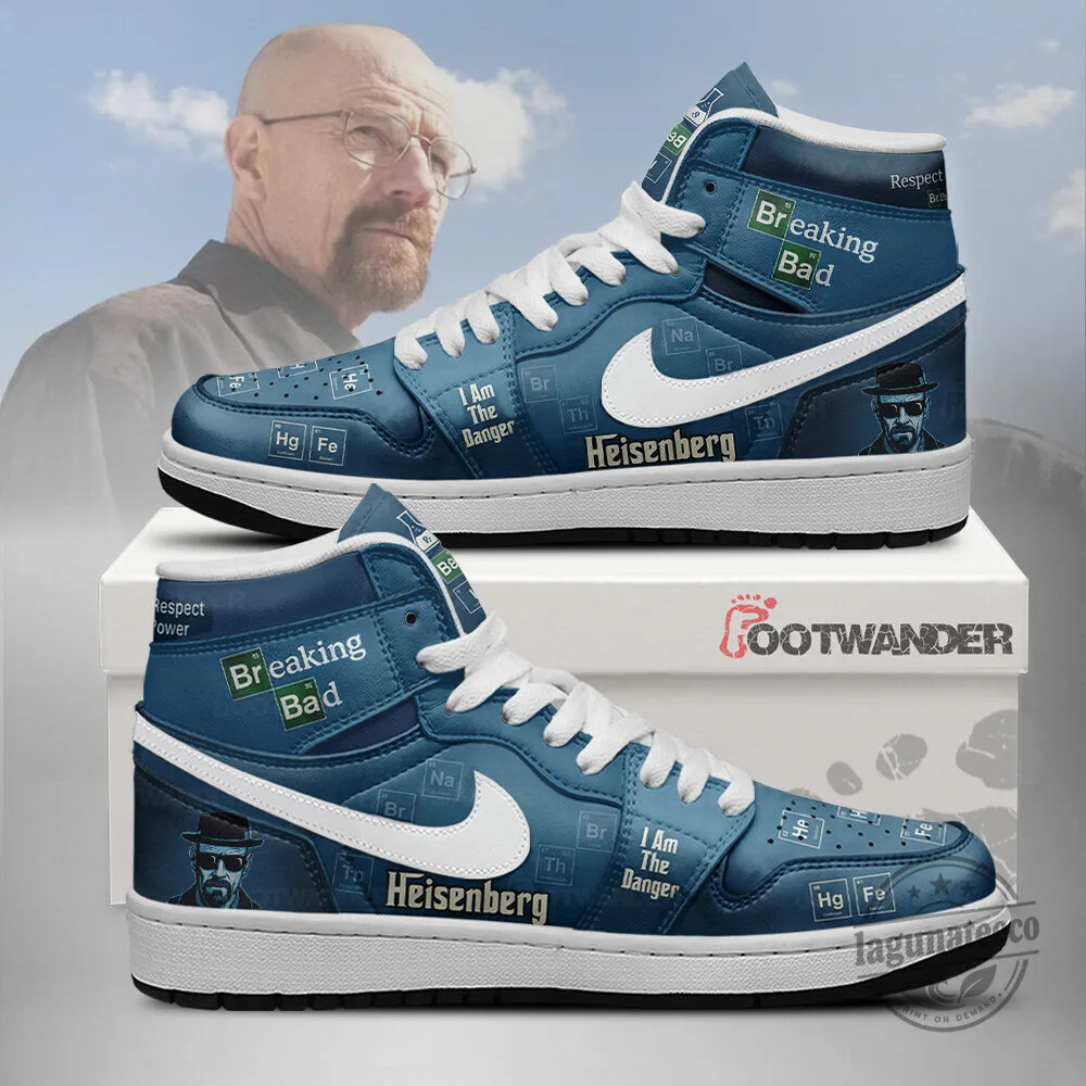 Breaking Bad Heisenberg High-Top Sneakers Custom Shoes