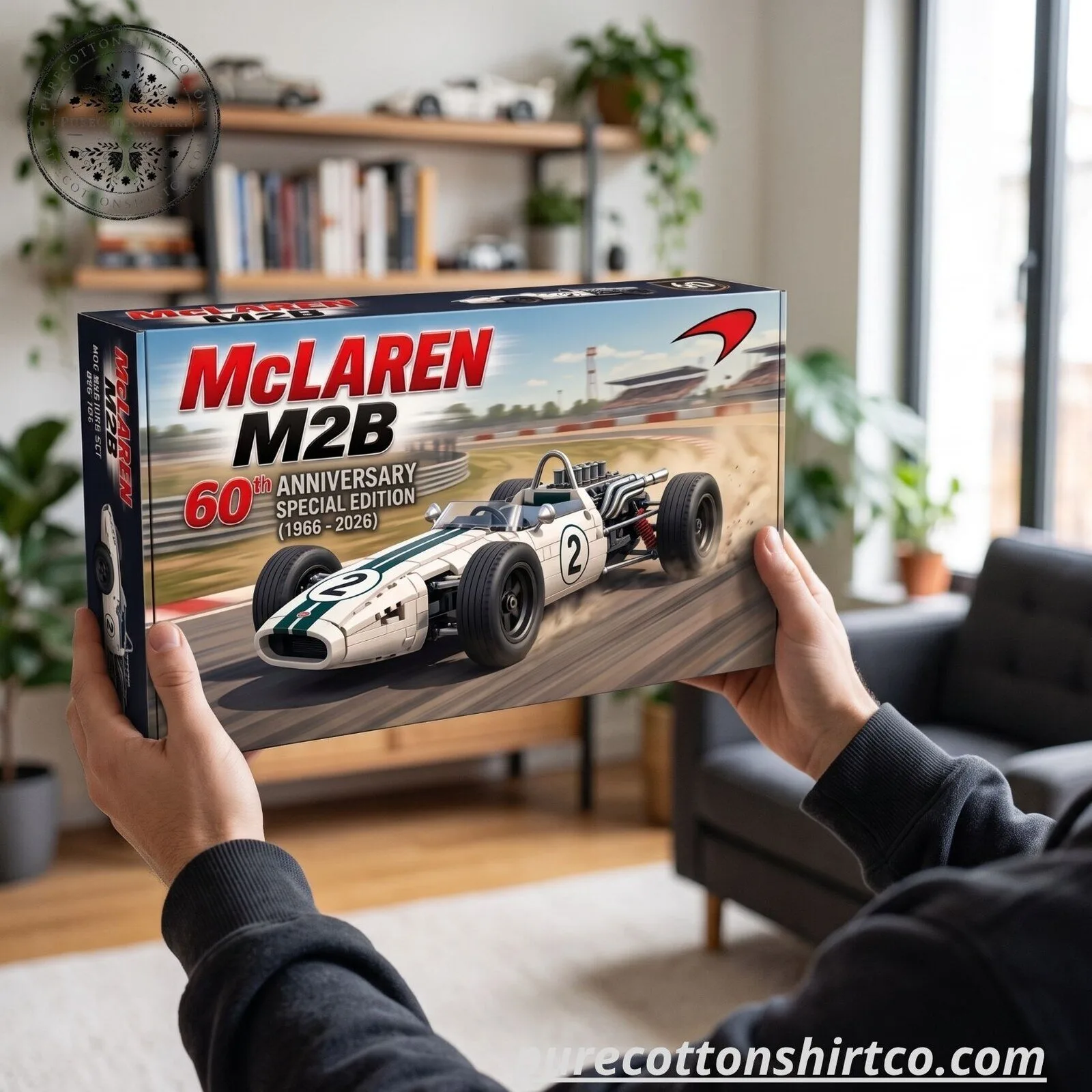 McLaren M2B Building Block Set 2026 – 60th Anniversary 1966-2026 F1 Race Car Model 4 McLaren M2B Building Block Set 2026 – 60th Anniversary 1966-2026 F1 Race Car Model