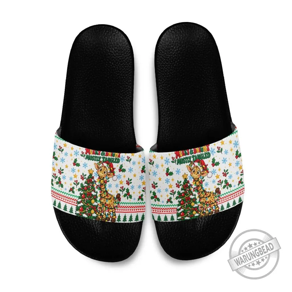 Ukrainian Trident Pattern Ceramic Coffee Mug 10 Cute Christmas Giraffe Lights Mostly Tangled Holiday Slide Sandals