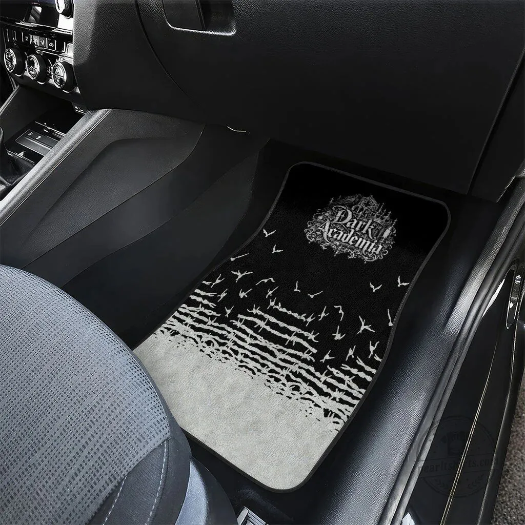 Dark Academia Raven Car Floor Mats Gothic Literature Vintage Bookish Aesthetic 10 Dark Academia Raven Car Floor Mats Gothic Literature Vintage Bookish Aesthetic