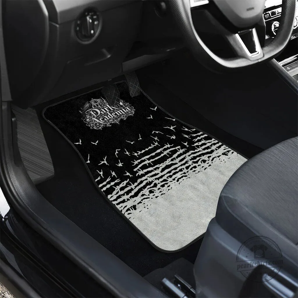 Dark Academia Raven Car Floor Mats Gothic Literature Vintage Bookish Aesthetic 11 Dark Academia Raven Car Floor Mats Gothic Literature Vintage Bookish Aesthetic