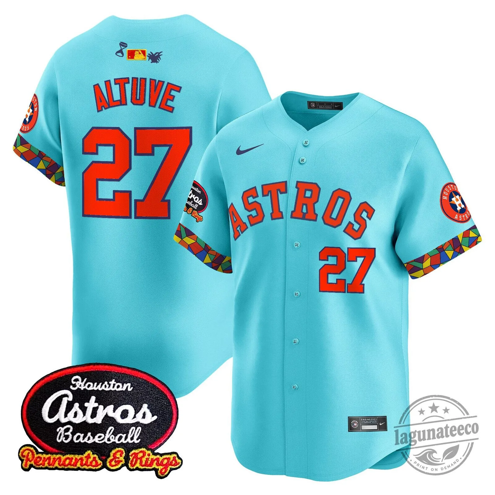 Jose Altuve Houston Astros City Connect Replica Baseball Jersey