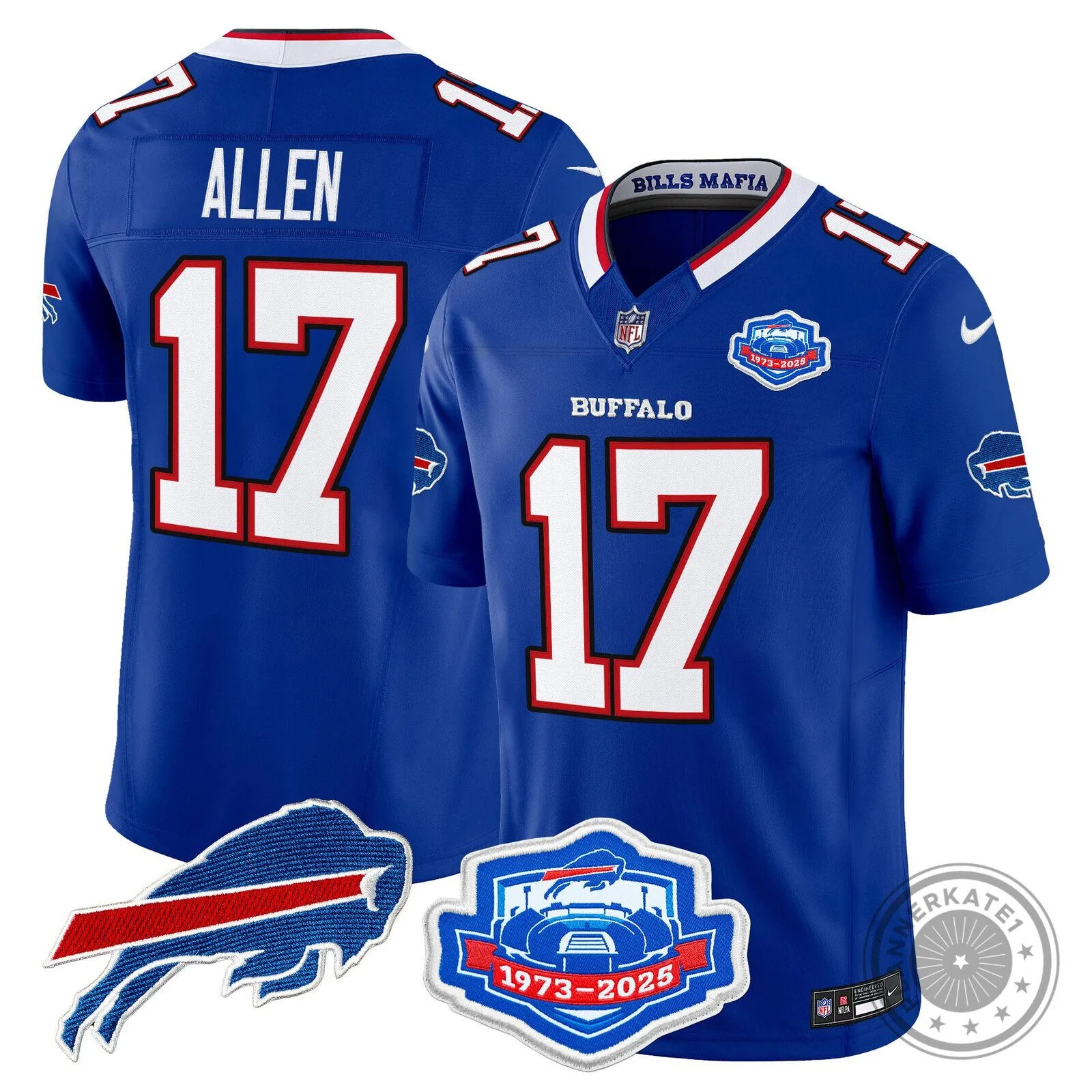 Buffalo Bills Josh Allen White Football Jersey 28 Buffalo Bills Josh Allen White Football Jersey
