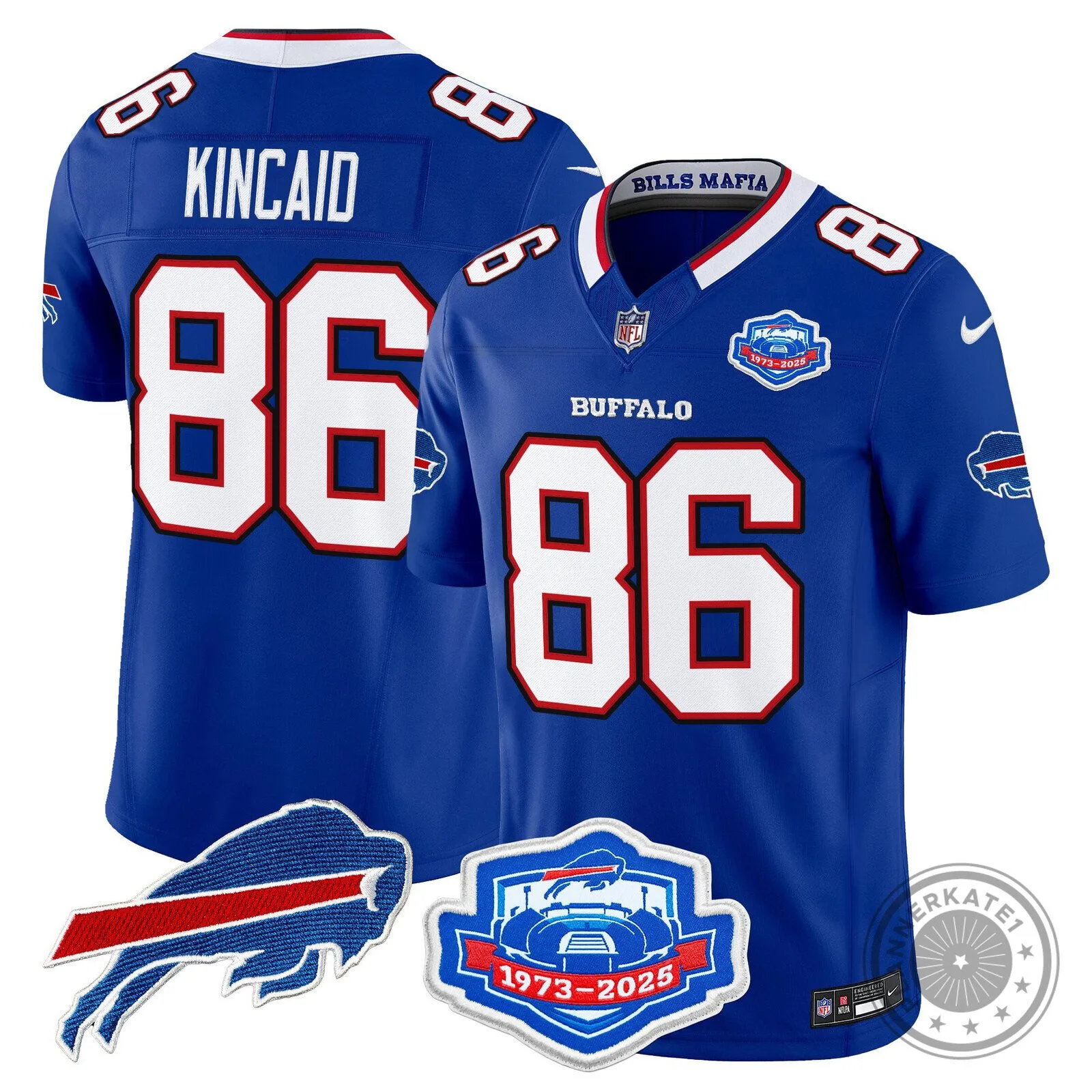 Buffalo Bills Josh Allen White Football Jersey 32 Buffalo Bills Josh Allen White Football Jersey