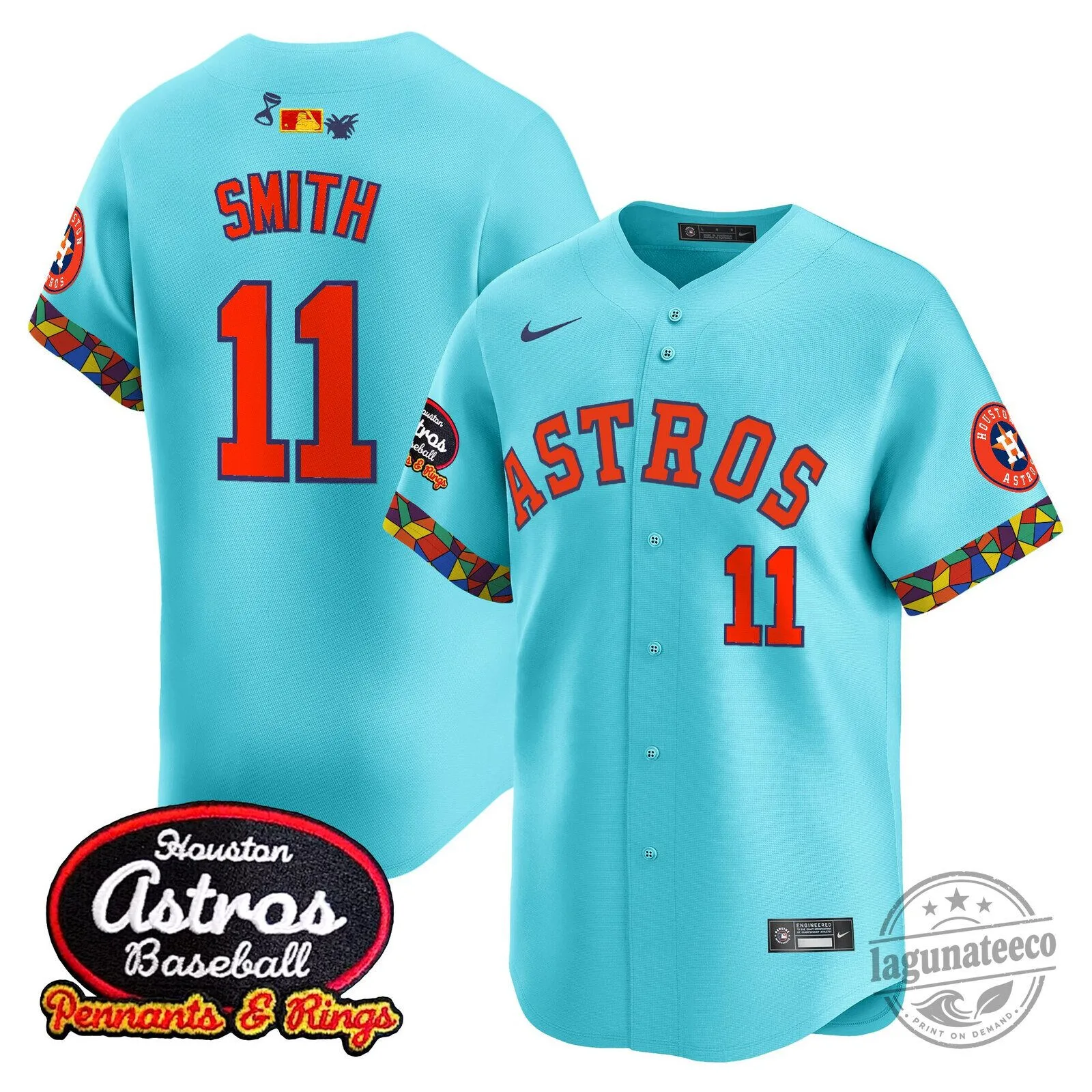 Jose Altuve Houston Astros City Connect Replica Baseball Jersey 43 Jose Altuve Houston Astros City Connect Replica Baseball Jersey