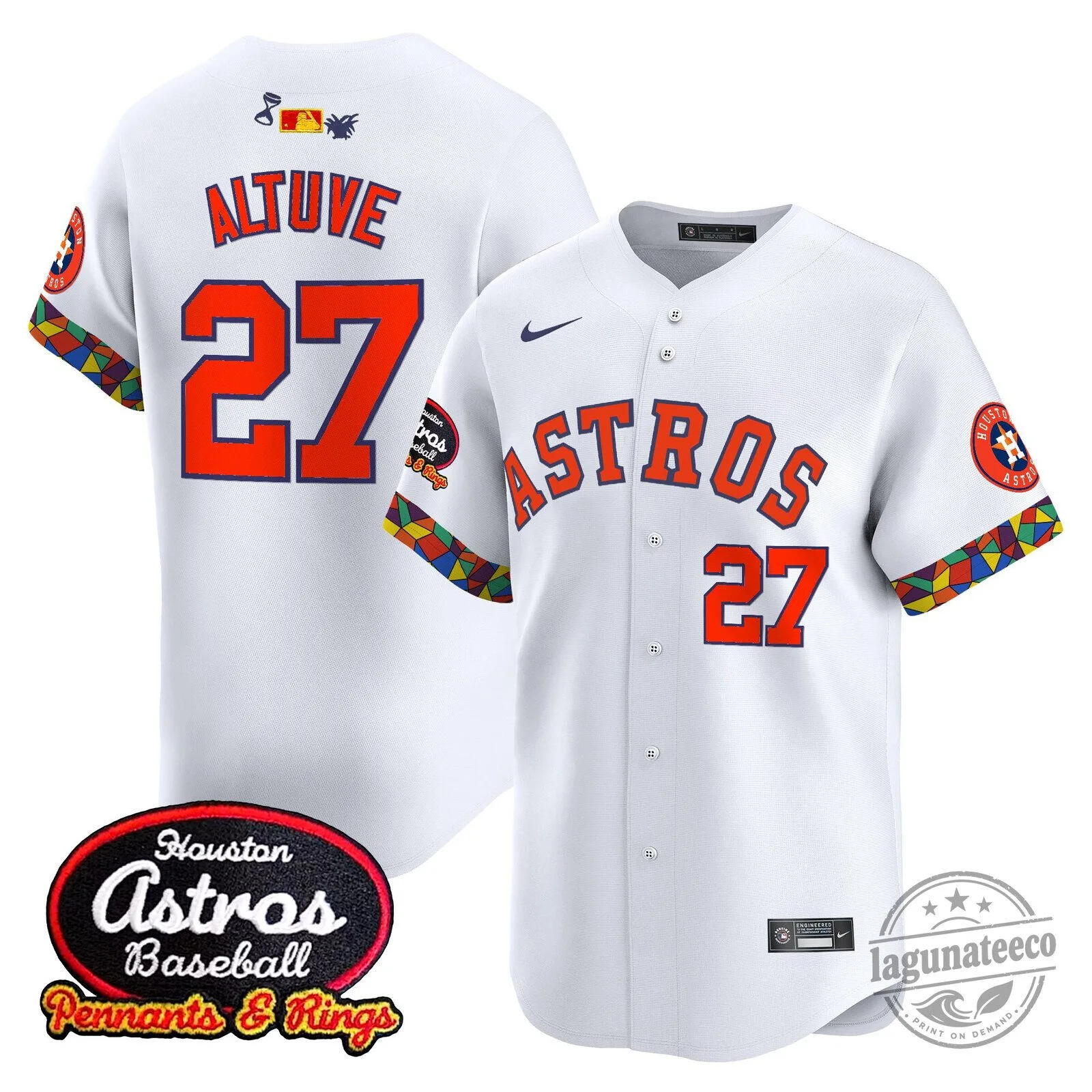 Jose Altuve Houston Astros City Connect Replica Baseball Jersey 45 Jose Altuve Houston Astros City Connect Replica Baseball Jersey