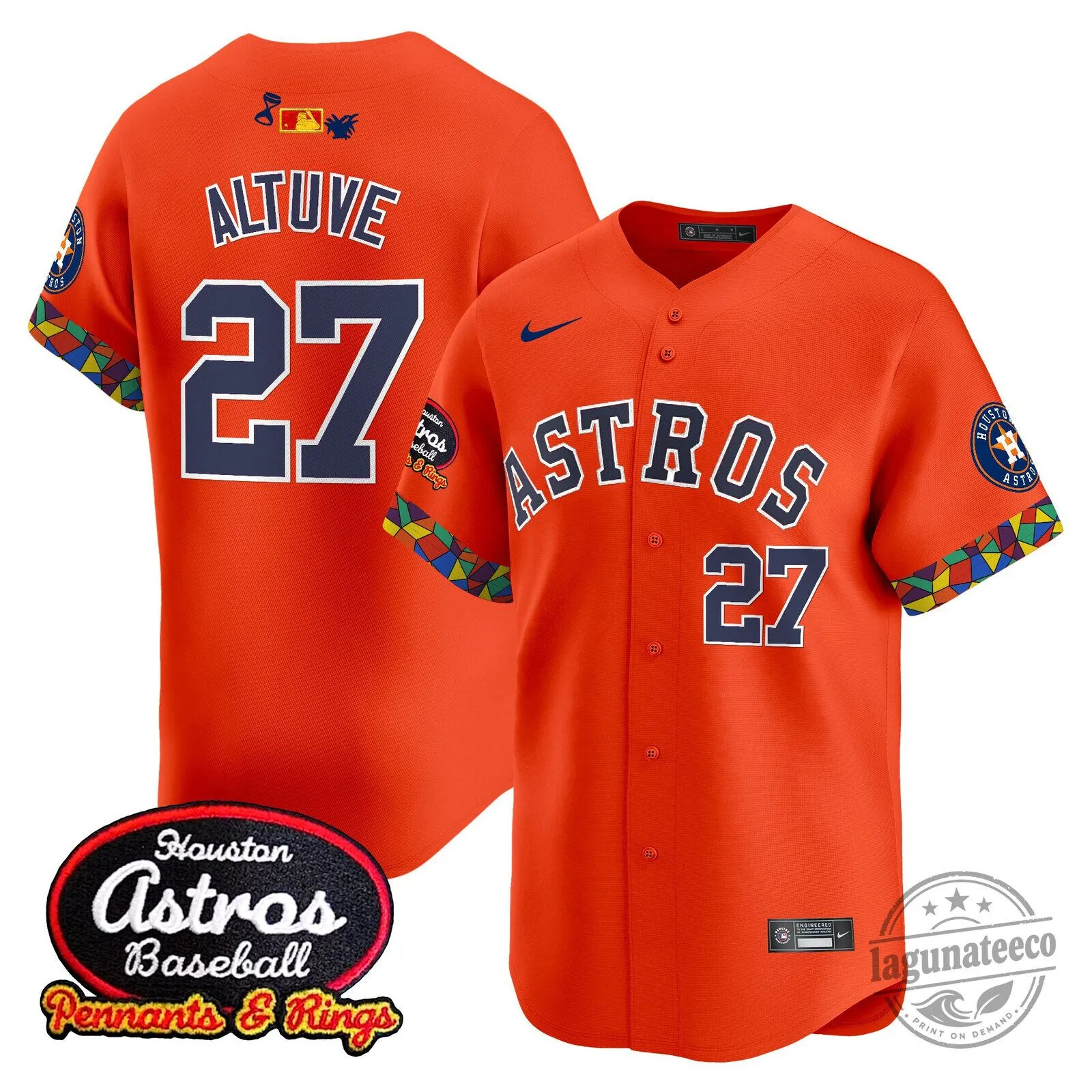 Jose Altuve Houston Astros City Connect Replica Baseball Jersey 63 Jose Altuve Houston Astros City Connect Replica Baseball Jersey