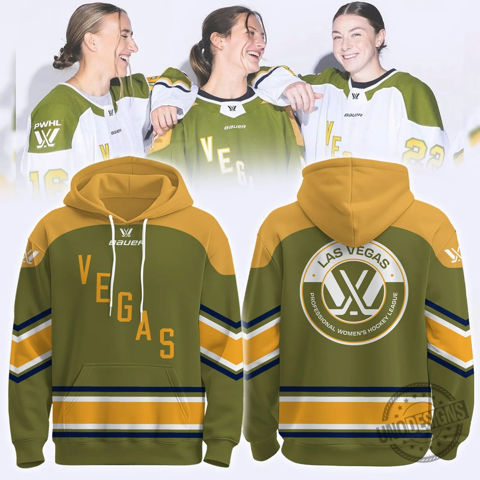 Professional Women's Hockey League Las Vegas Team Fan Hoodie