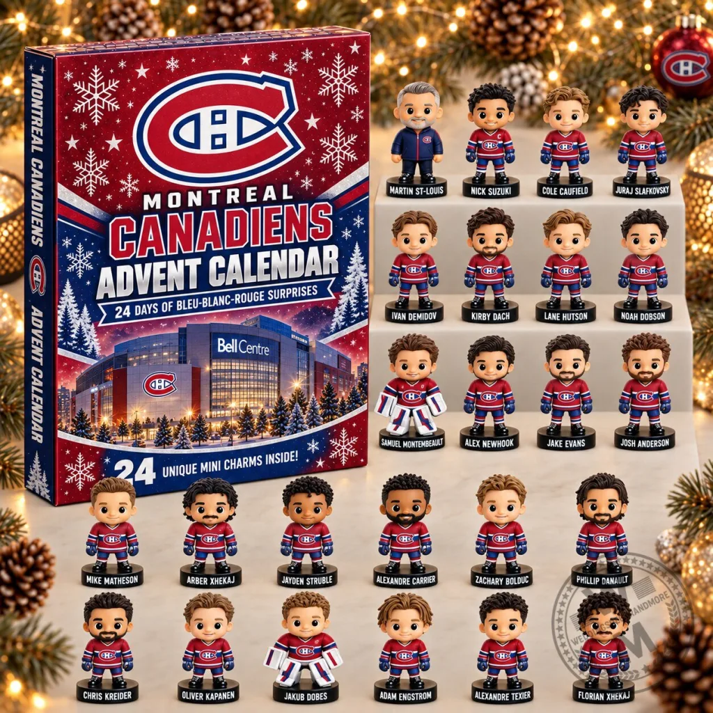Montreal Canadiens Hockey Team Advent Calendar 24 Days of Surprises Montreal Canadiens Hockey Team Advent Calendar 24 Days of Surprises