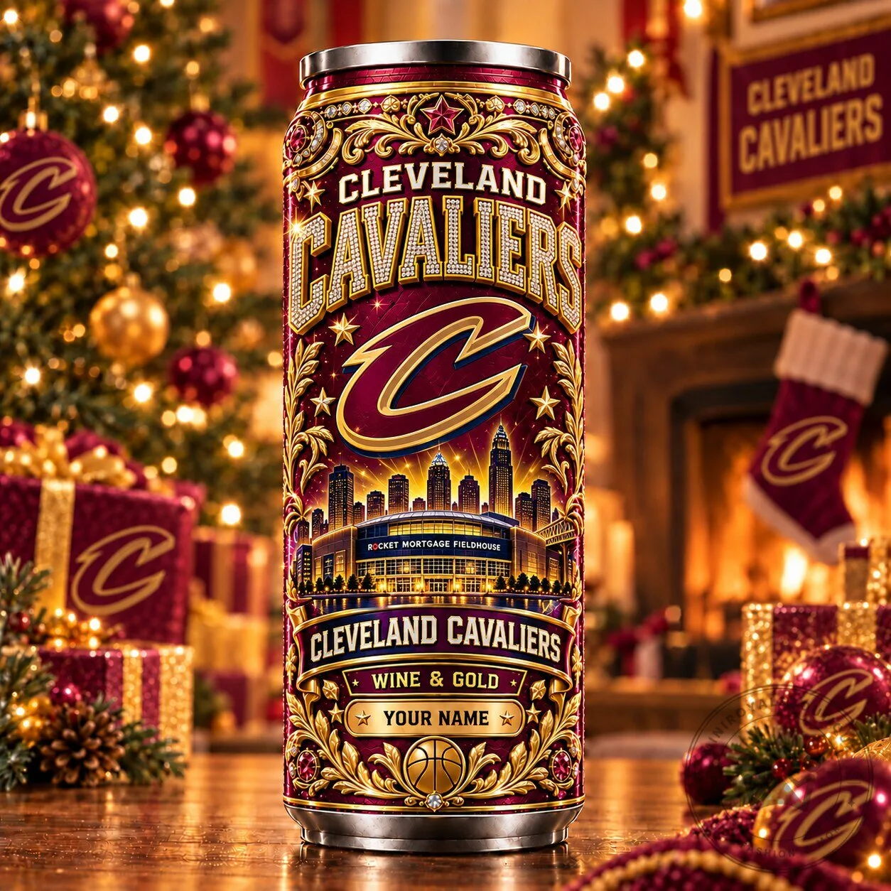 Cleveland Cavaliers NBA Basketball Team Can Tumbler