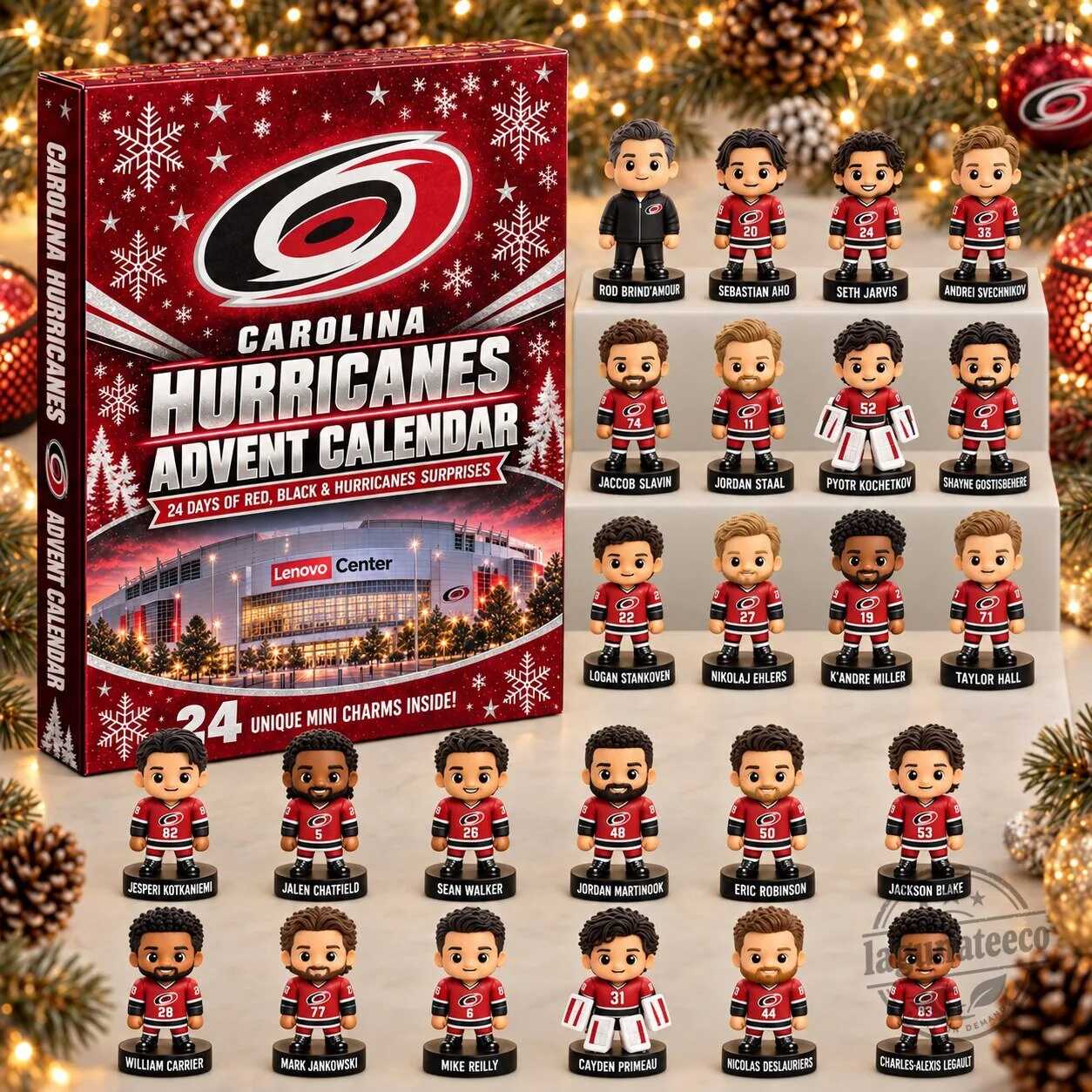Carolina Hurricanes National Hockey League Advent Calendar