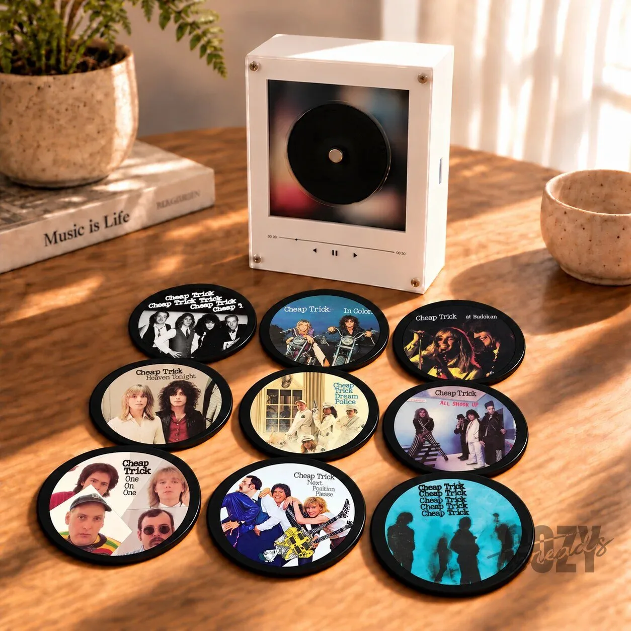 Cheap Trick MagTune Mini Album Art LED Night Light Tabletop Decor Fan Gift 7 Cheap Trick MagTune Mini Album Art LED Night Light Tabletop Decor Fan Gift