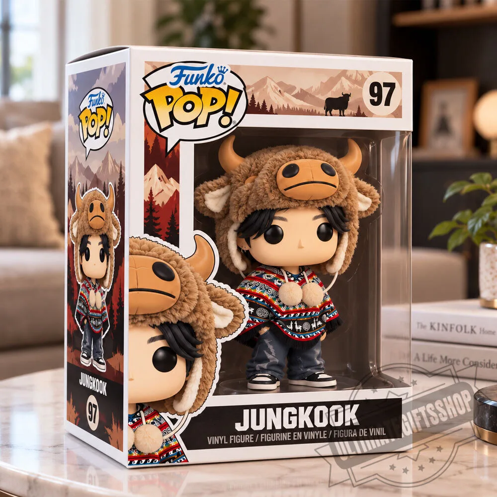 Funko Pop! BTS Jungkook in Cow Hat & Poncho Arirang World Tour 2026 Lima Peru 4 Funko Pop! BTS Jungkook in Cow Hat & Poncho Arirang World Tour 2026 Lima Peru