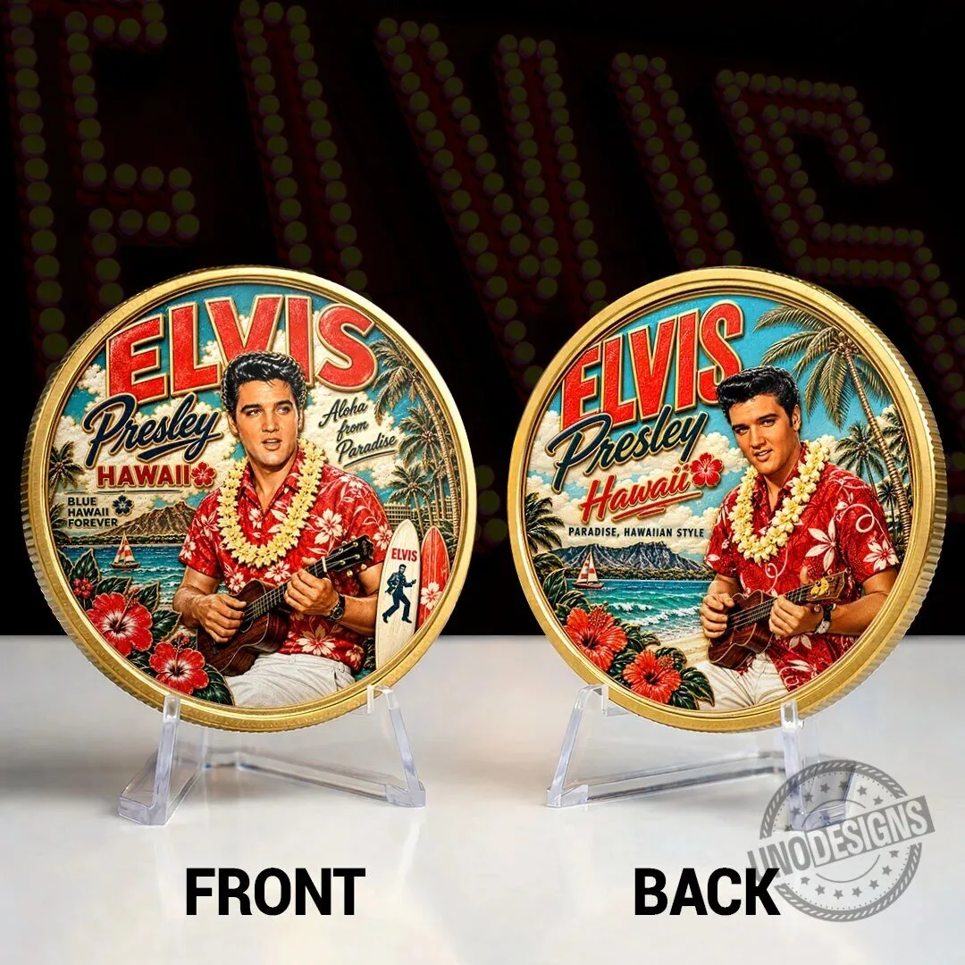 Elvis Presley Hawaii Aloha From Paradise Commemorative Coin