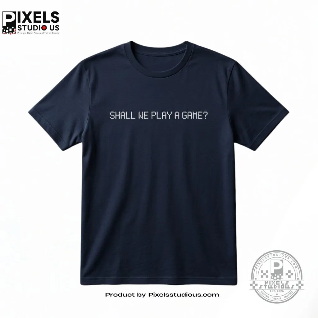 Ben Stiller SHALL WE PLAY A GAME? 2026 Shirt 5 Ben Stiller SHALL WE PLAY A GAME? 2026 Shirt 3D shirt or sports jersey with all-over print design