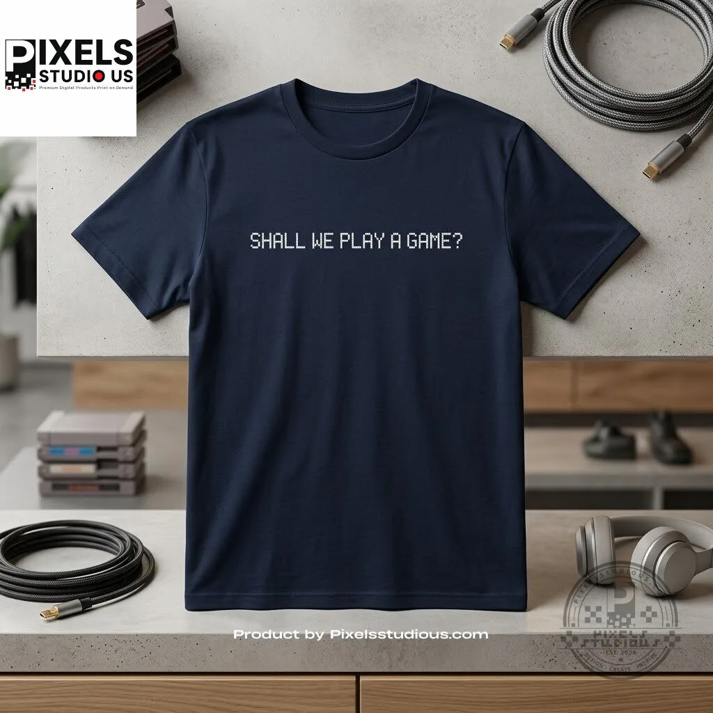 Ben Stiller SHALL WE PLAY A GAME? 2026 Shirt 6 Ben Stiller SHALL WE PLAY A GAME? 2026 Shirt 3D shirt or sports jersey with all-over print design
