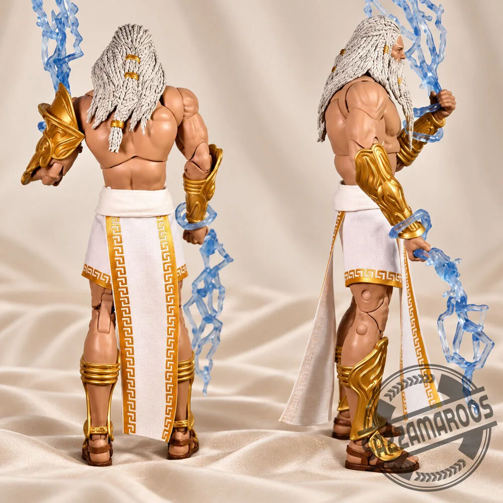 Zeus Greek God of Thunder Action Figure 4 Zeus Greek God of Thunder Action Figure