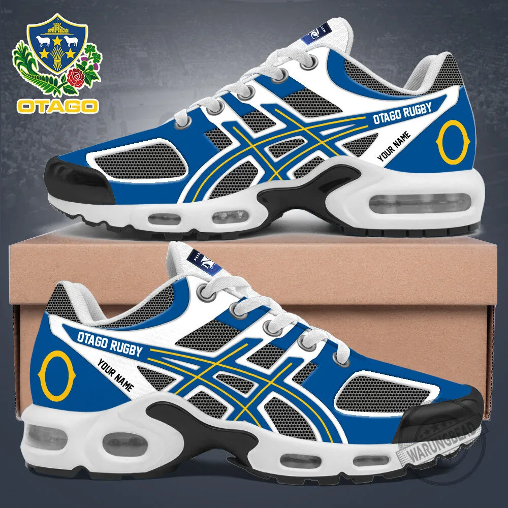 Otago Rugby Personalized Air Max Plus Sneakers Running Shoes