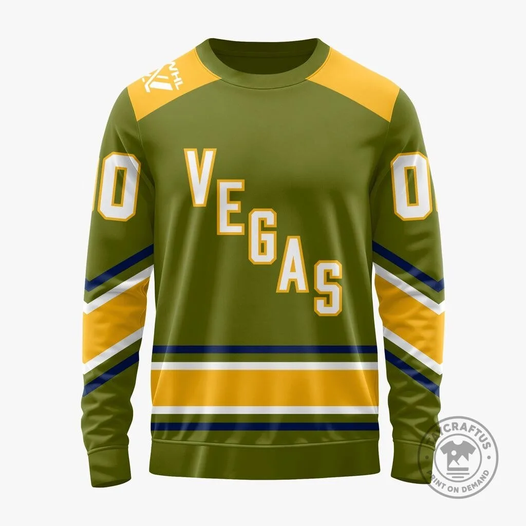 Professional Women's Hockey League Las Vegas Personalized Hoodie 18 Professional Women
