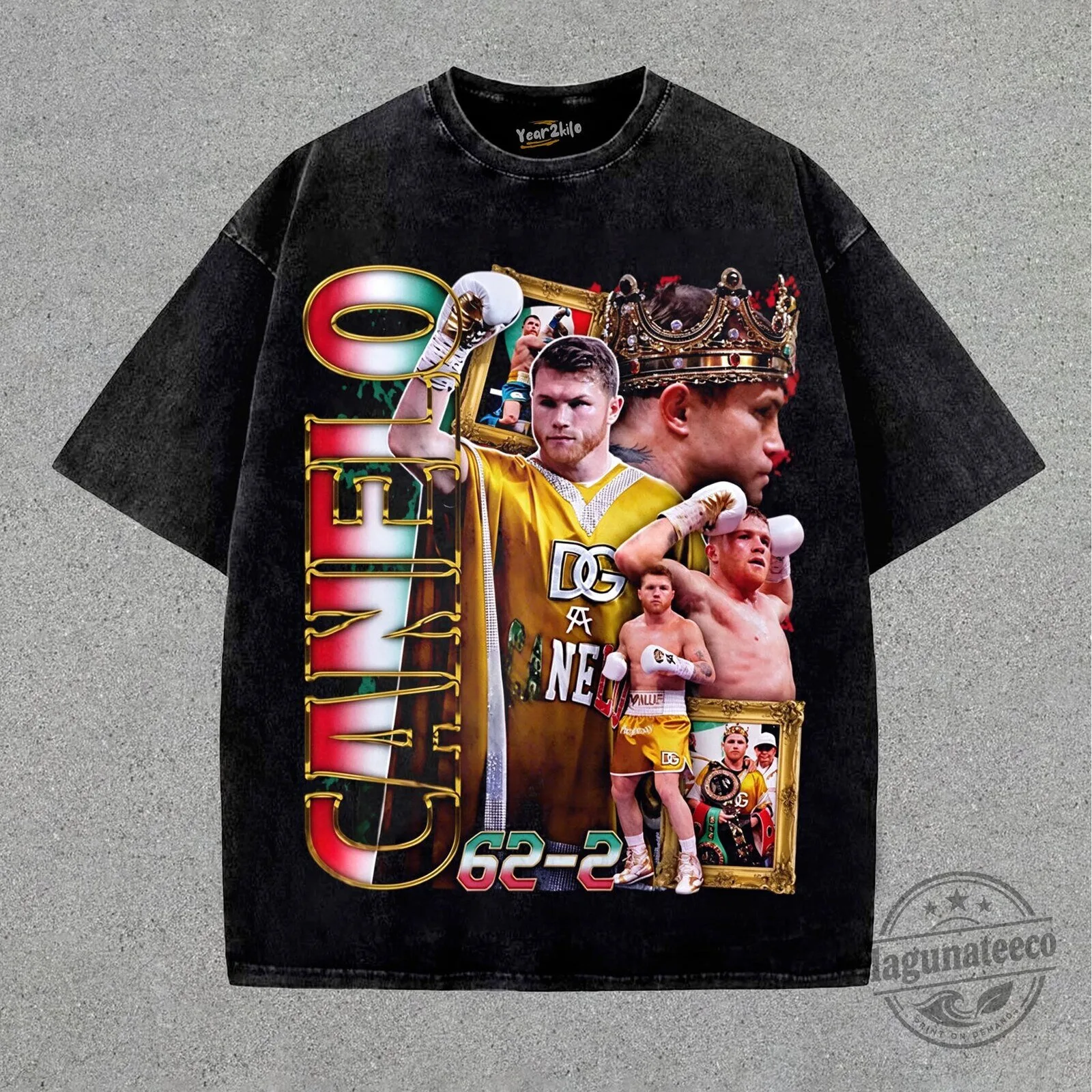 Canelo Alvarez Four-Division World Champion Boxing Legend Graphic T-Shirt