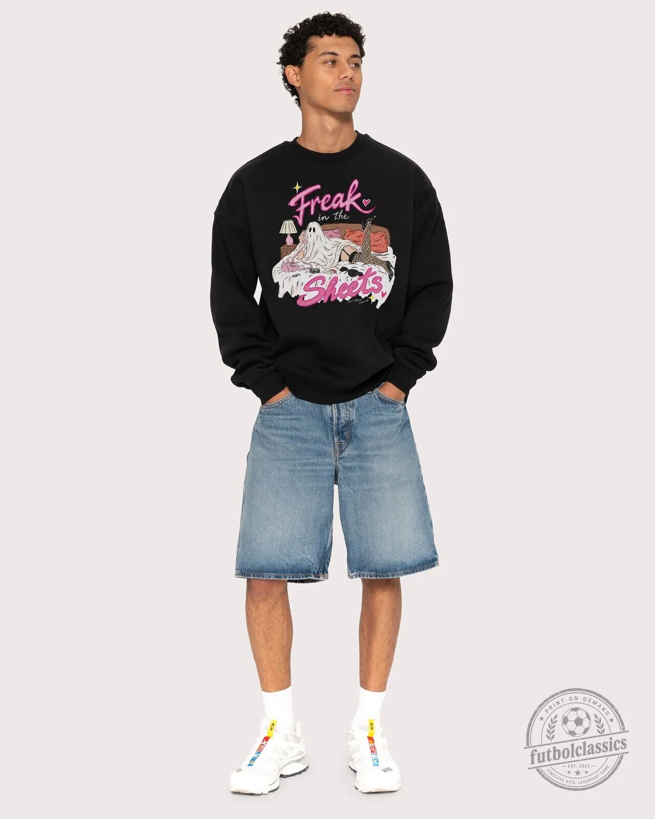 Freak in the Sheets Ghost Girl Halloween Funny Spooky Sweatshirt 11 Freak in the Sheets Ghost Girl Halloween Funny Spooky Sweatshirt