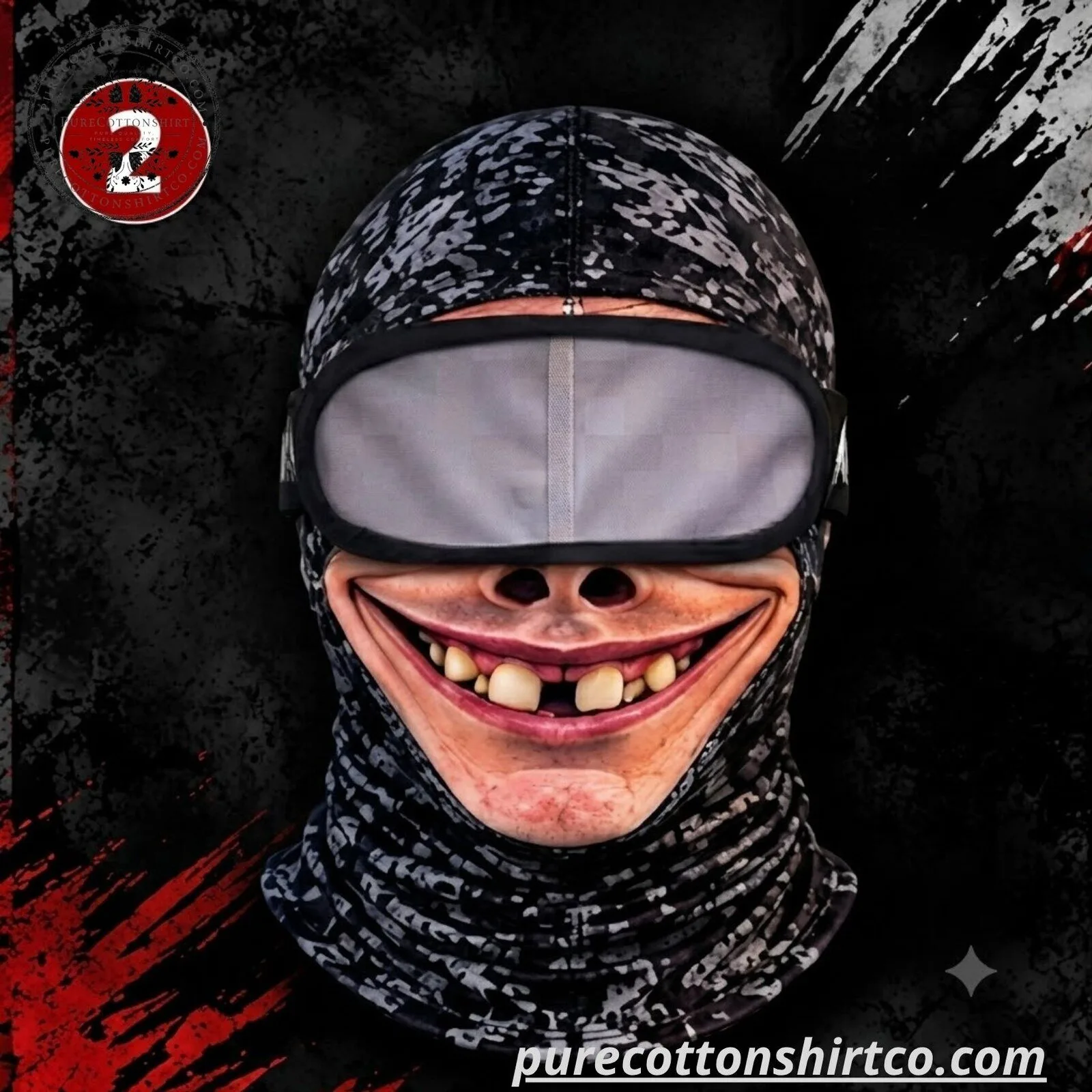 Funny 3D Printed Ski Balaclava Mask - Novelty Full Face Cover Headwear (Choose Style Mask) 13 Funny 3D Printed Ski Balaclava Mask - Novelty Full Face Cover Headwear (Choose Style Mask)