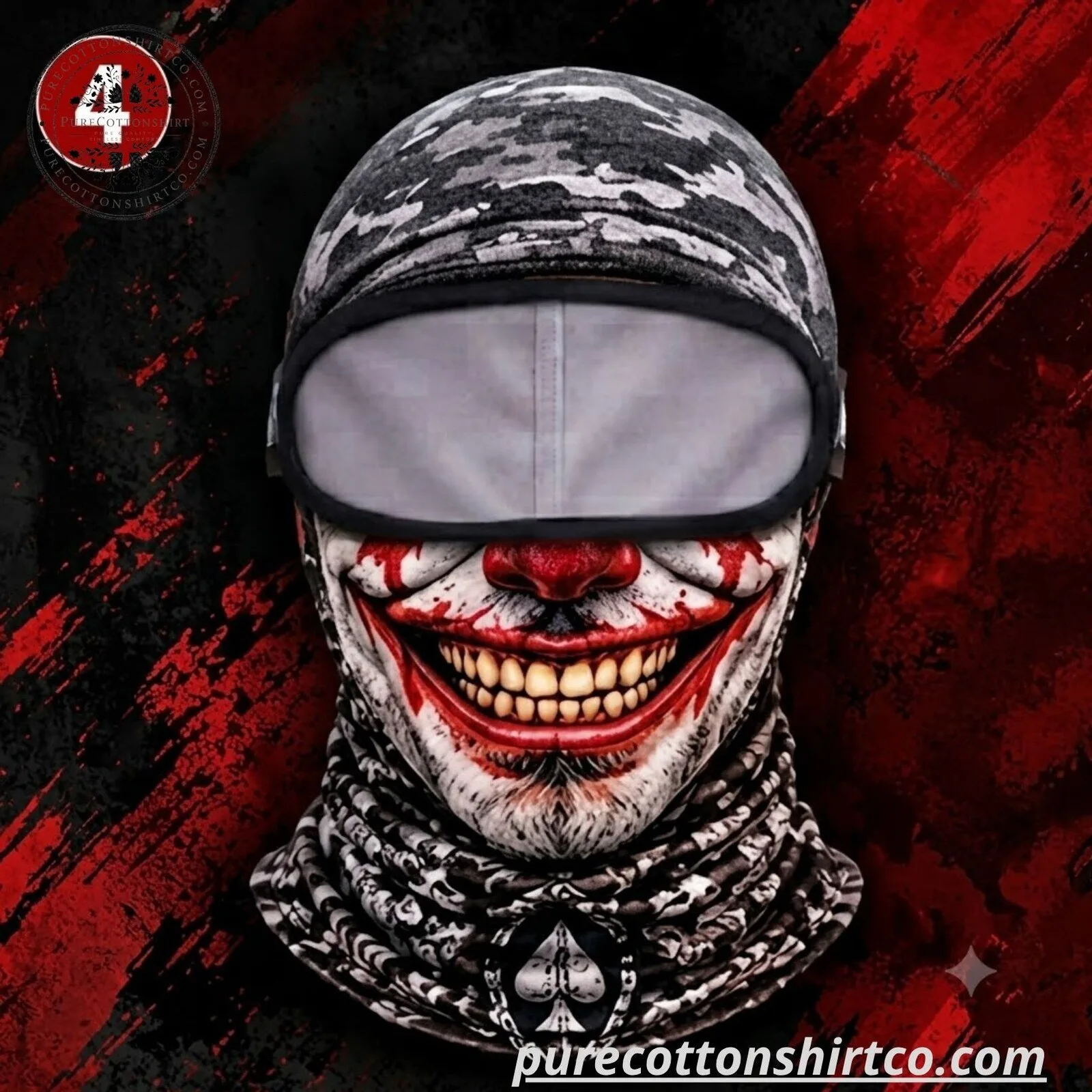 Funny 3D Printed Ski Balaclava Mask - Novelty Full Face Cover Headwear (Choose Style Mask) 15 Funny 3D Printed Ski Balaclava Mask - Novelty Full Face Cover Headwear (Choose Style Mask)