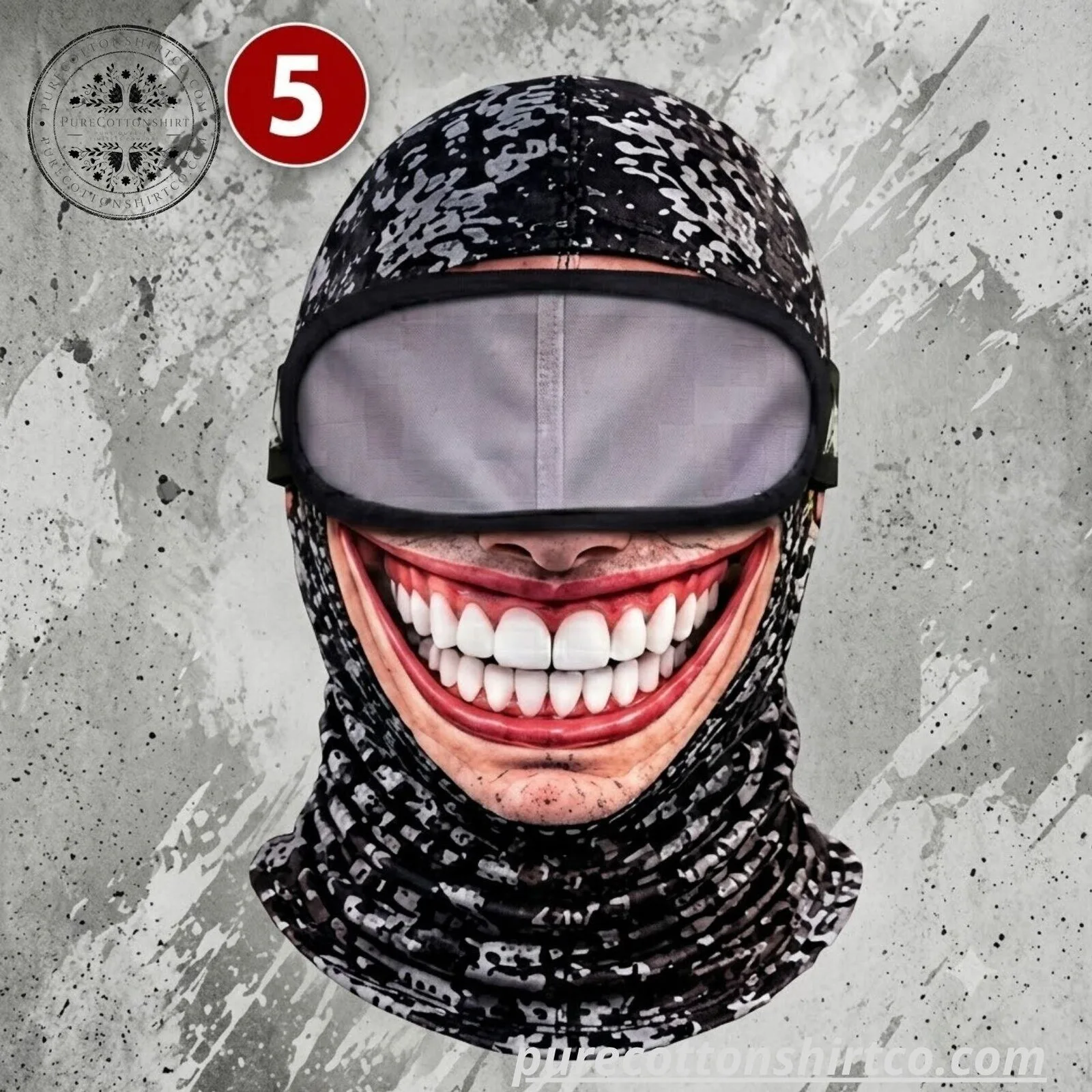 Funny 3D Printed Ski Balaclava Mask - Novelty Full Face Cover Headwear (Choose Style Mask) 16 Funny 3D Printed Ski Balaclava Mask - Novelty Full Face Cover Headwear (Choose Style Mask)