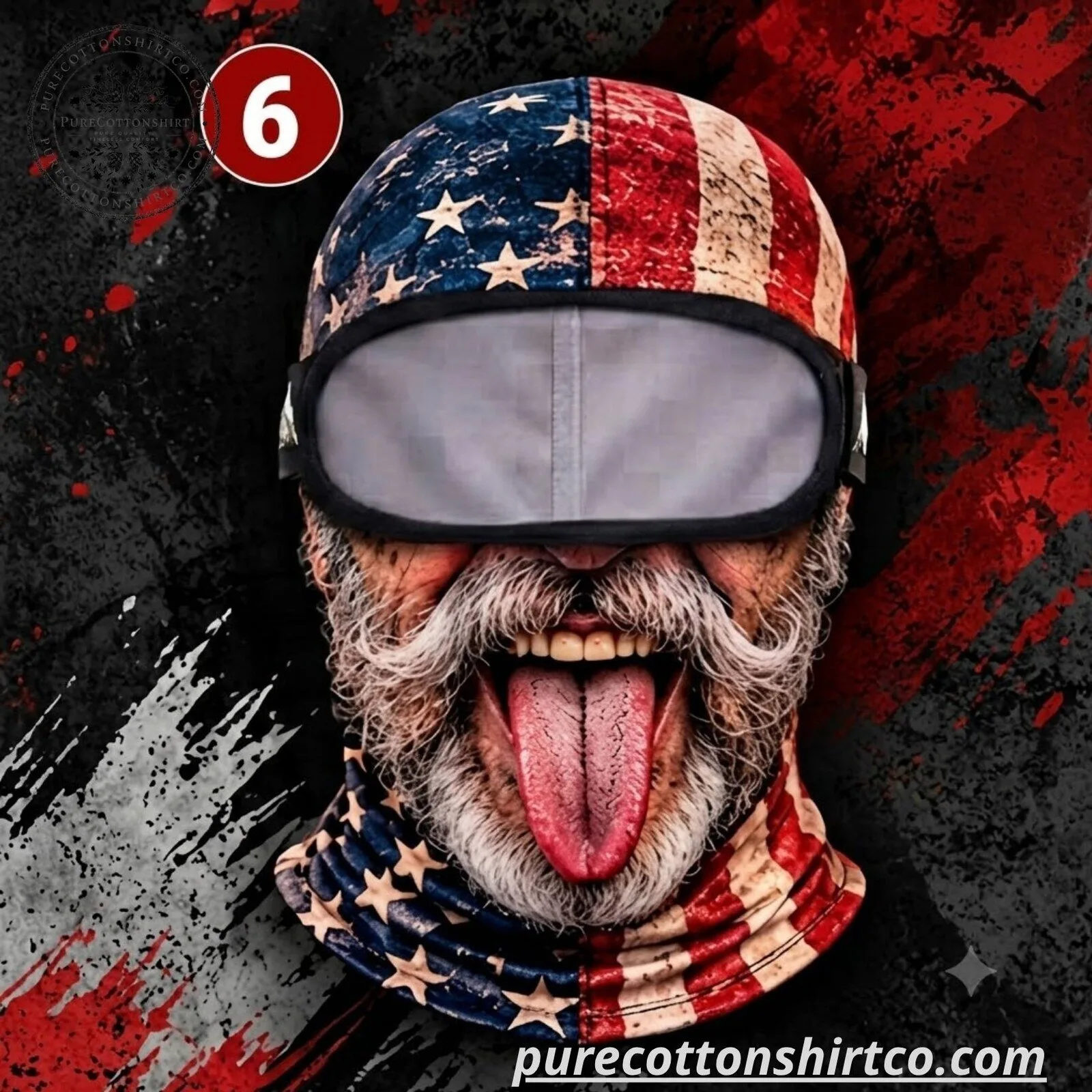Funny 3D Printed Ski Balaclava Mask - Novelty Full Face Cover Headwear (Choose Style Mask) 17 Funny 3D Printed Ski Balaclava Mask - Novelty Full Face Cover Headwear (Choose Style Mask)