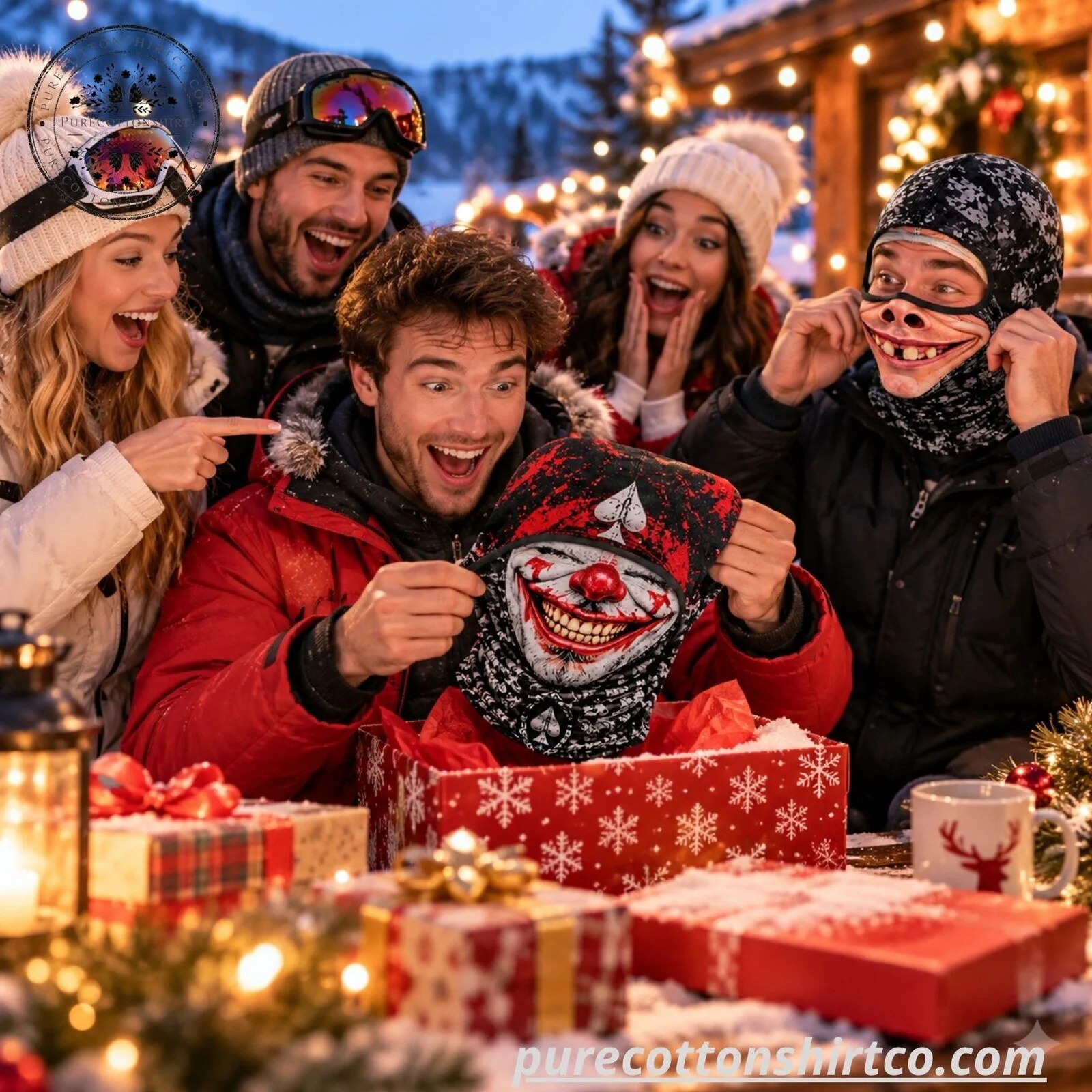 Funny 3D Printed Ski Balaclava Mask - Novelty Full Face Cover Headwear (Choose Style Mask) 19 Funny 3D Printed Ski Balaclava Mask - Novelty Full Face Cover Headwear (Choose Style Mask)