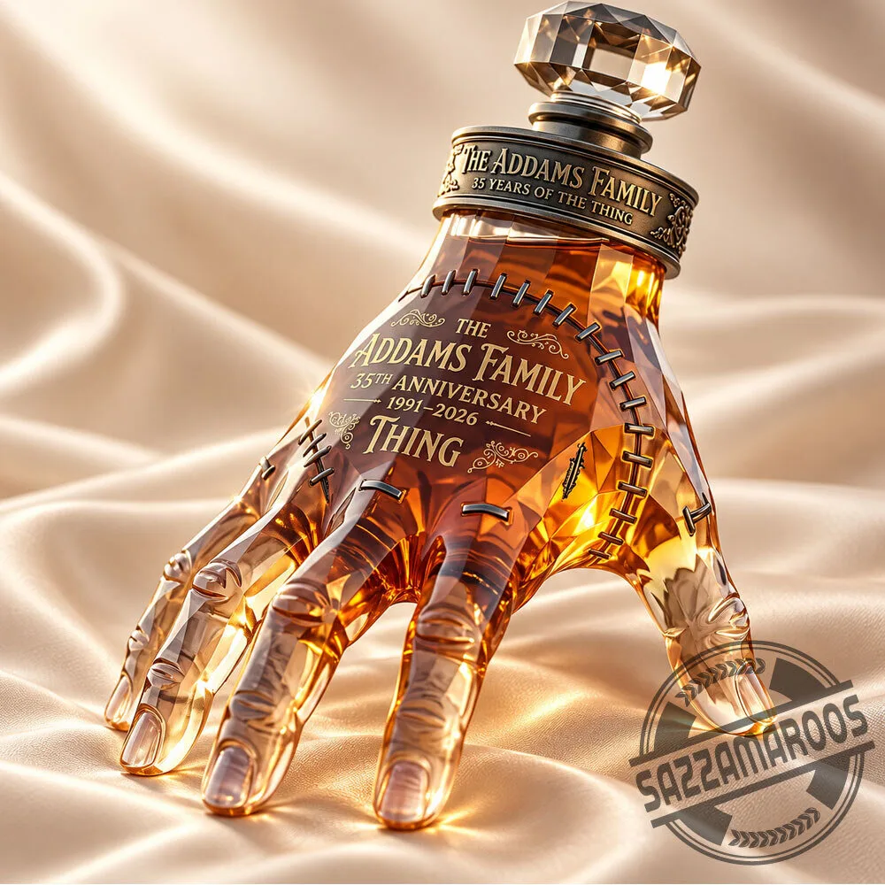 The Addams Family 35th Anniversary Thing Whiskey Decanter 4 The Addams Family 35th Anniversary Thing Whiskey Decanter
