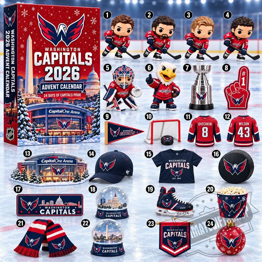 Washington Capitals 2026 Advent Calendar 4 Washington Capitals 2026 Advent Calendar