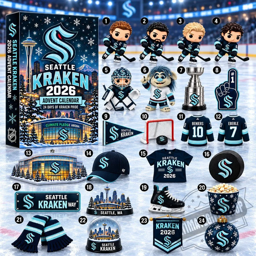 Seattle Kraken 2026 Advent Calendar 4 Seattle Kraken 2026 Advent Calendar