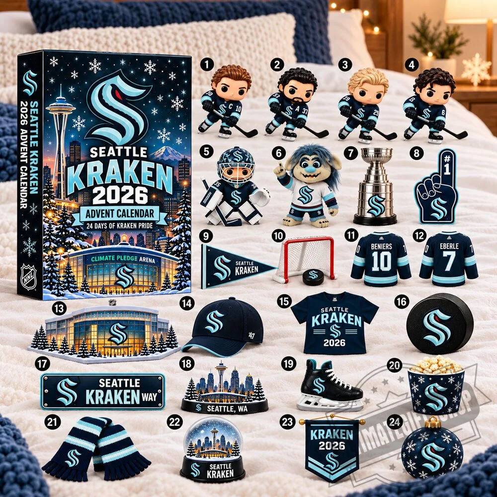 Seattle Kraken 2026 Advent Calendar 5 Seattle Kraken 2026 Advent Calendar