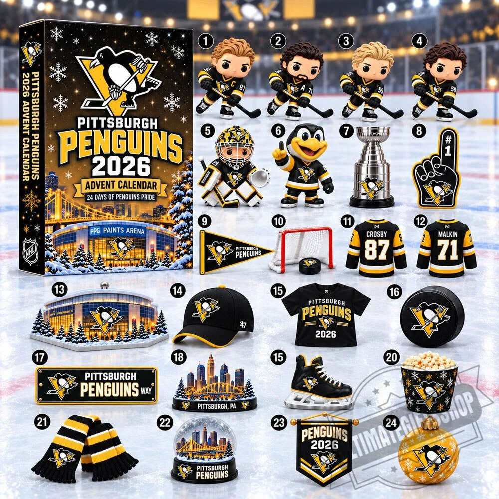 Pittsburgh Penguins 2026 Advent Calendar 3 Pittsburgh Penguins 2026 Advent Calendar