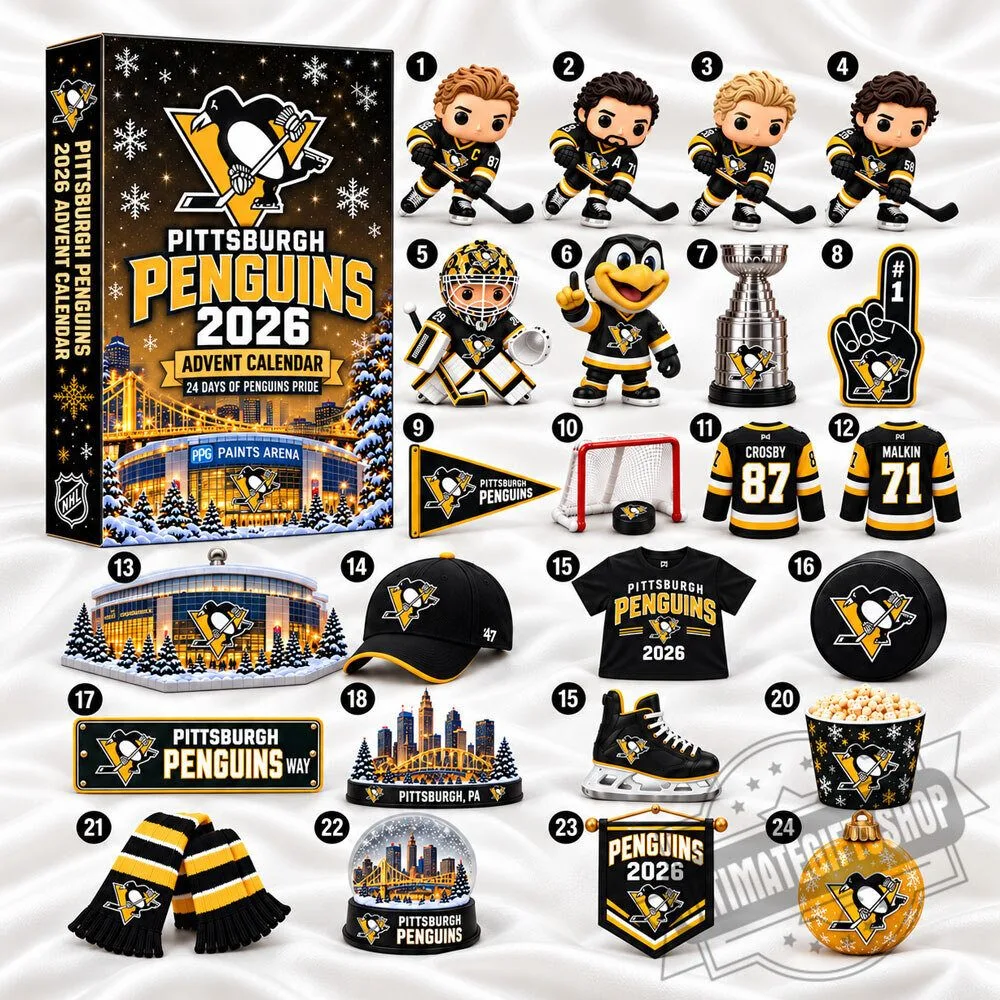 Pittsburgh Penguins 2026 Advent Calendar 5 Pittsburgh Penguins 2026 Advent Calendar