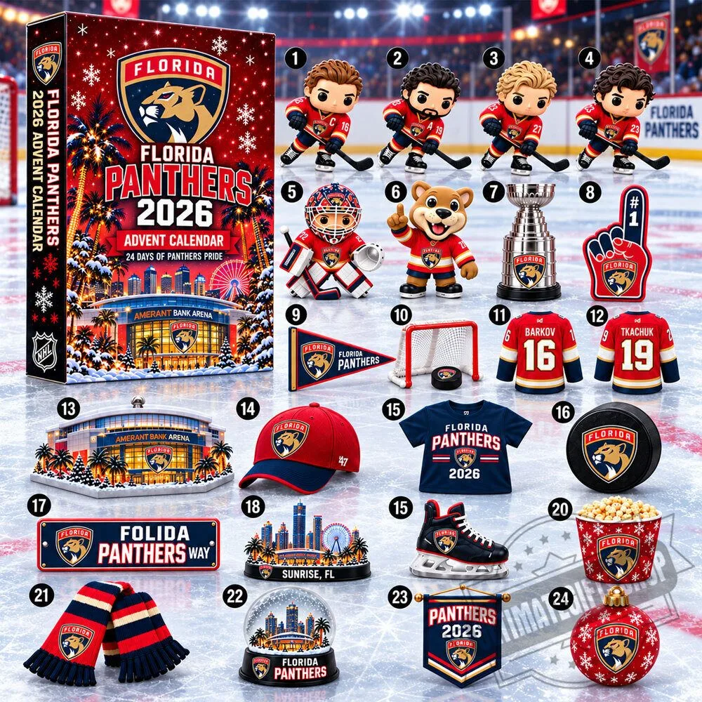 Florida Panthers 2026 Advent Calendar 3 Florida Panthers 2026 Advent Calendar