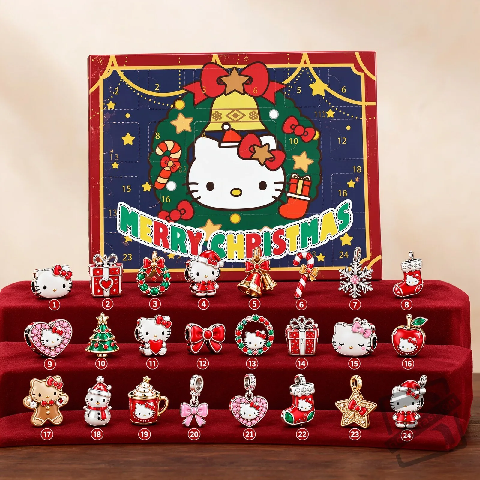 Hello Kitty Christmas Advent Calendar 2026 – Jewelry Charm Set 5 Hello Kitty Christmas Advent Calendar 2026 – Jewelry Charm Set product view