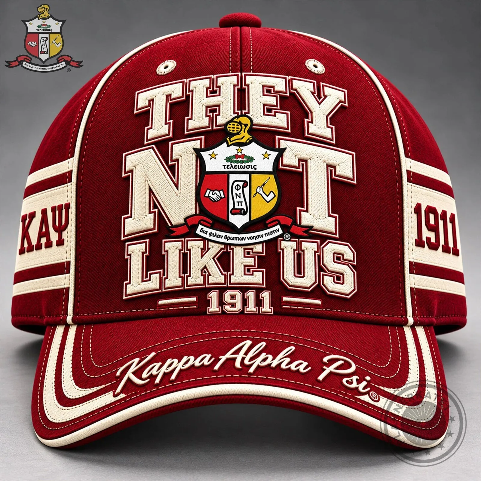 Kappa Alpha Psi Fraternity They Not Like Us 1911 Baseball Cap Hat 3 Kappa Alpha Psi Fraternity They Not Like Us 1911 Baseball Cap Hat