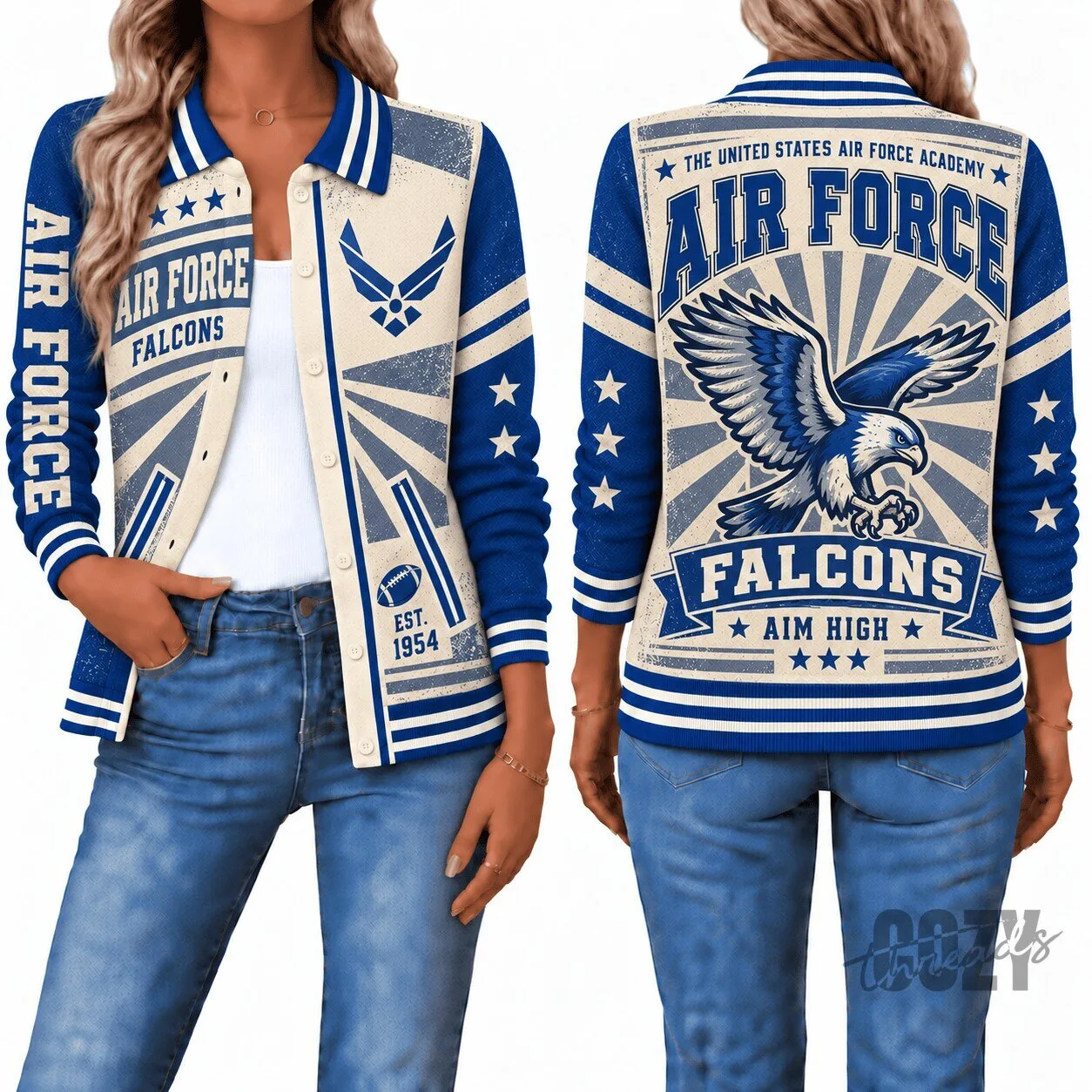 Air Force Falcons United States Air Force Academy Varsity Jacket