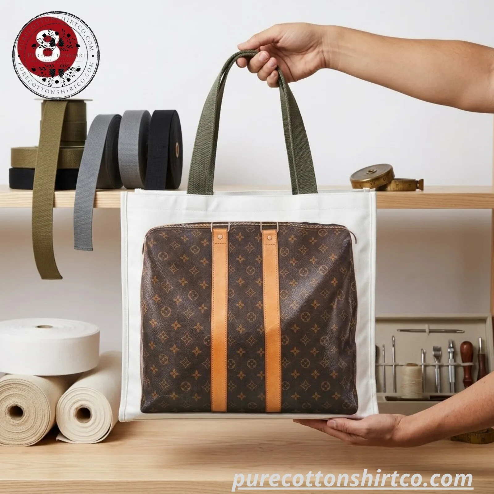 3D Luxury Handbag Graphic Printed Canvas Tote Bag (Choose Style bag) 21 3D Luxury Handbag Graphic Printed Canvas Tote Bag (Choose Style bag)
