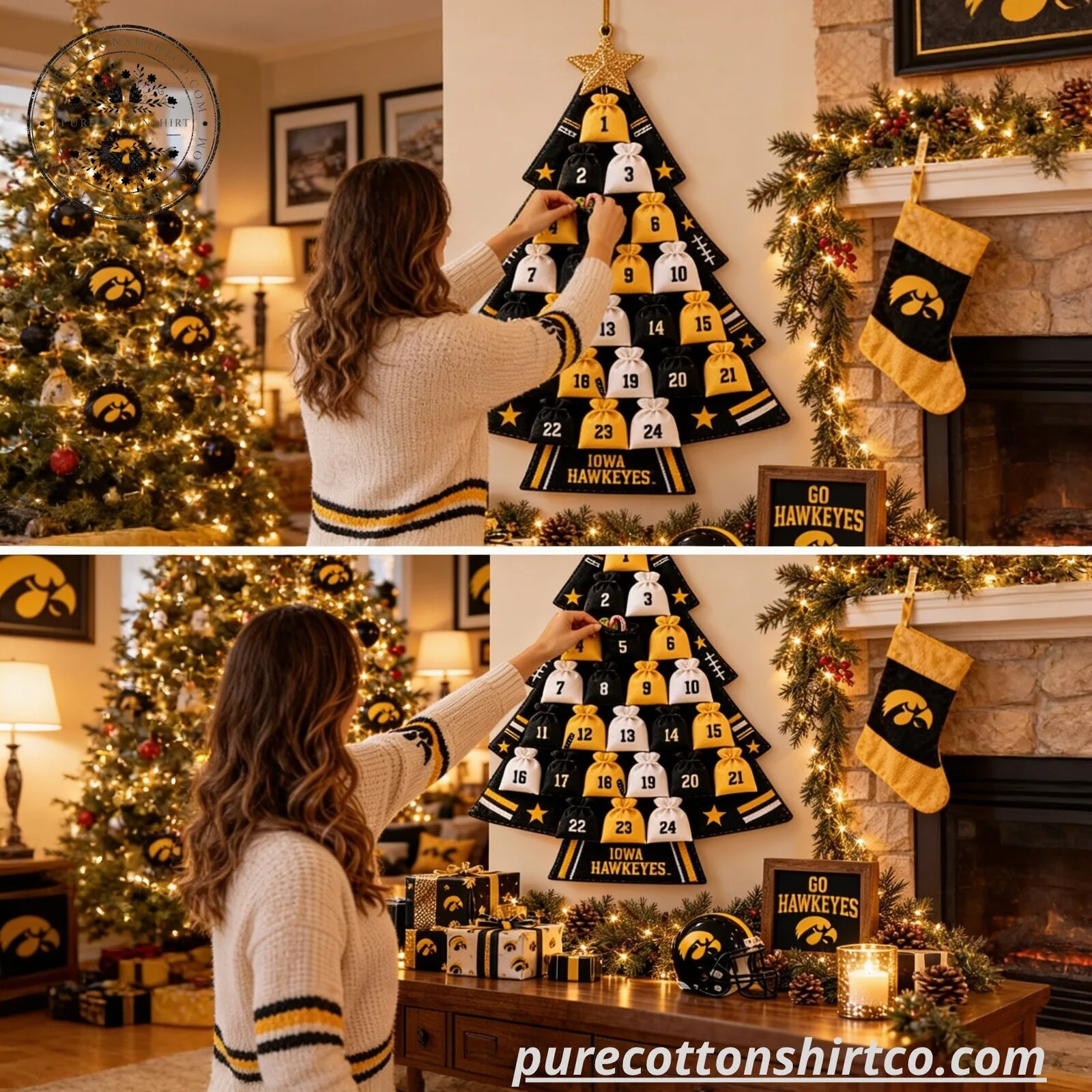 Iowa Hawkeyes Advent Calendar 2026 – 24 Collectible Miniatures Christmas Countdown Box 8 Iowa Hawkeyes Advent Calendar 2026 – 24 Collectible Miniatures Christmas Countdown Box
