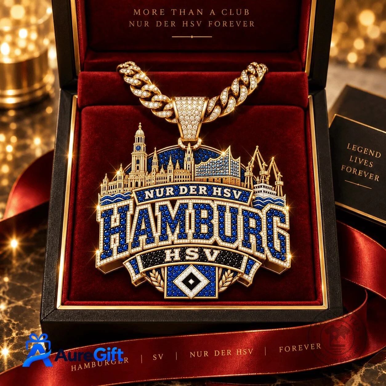 Hamburger SV Bundesliga Matchday Personalized Name Custom Necklace Pendant 1 Hamburger SV Bundesliga Matchday Personalized Name Custom Necklace Pendant
