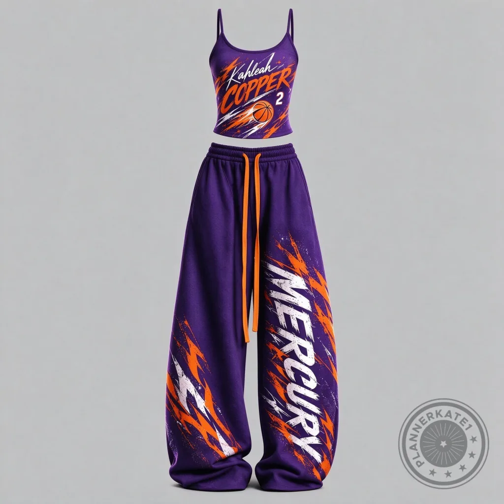 Phoenix Mercury Kahleah Copper Number 2 Basketball Team Womens Pants Phoenix Mercury Kahleah Copper Number 2 Basketball Team Womens Pants