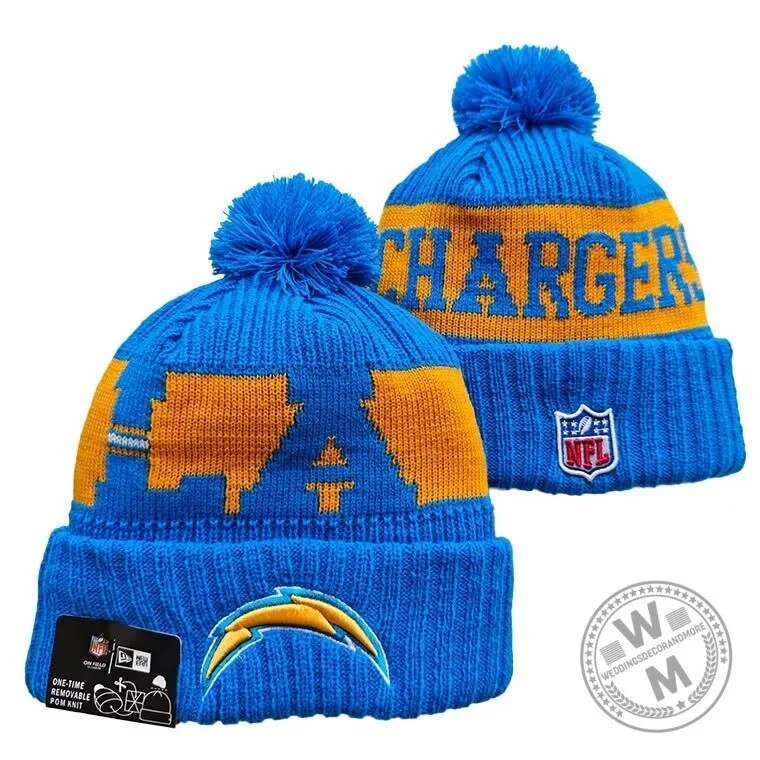 Los Angeles Chargers National Football League Knit Beanie Winter Pom Hat
