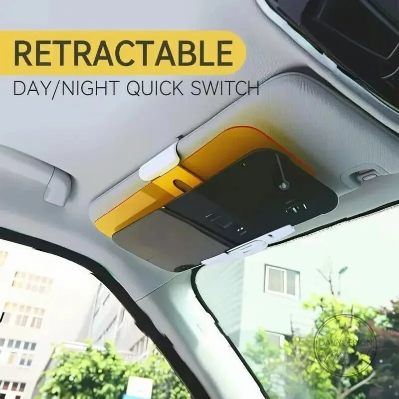 Universal Anti-Glare Car Sun Visor Extender for Day and Night Driving 18 Universal Anti-Glare Car Sun Visor Extender for Day and Night Driving