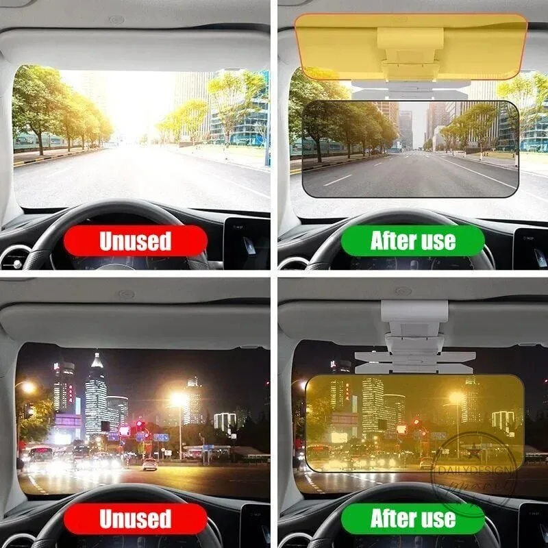 Universal Anti-Glare Car Sun Visor Extender for Day and Night Driving 19 Universal Anti-Glare Car Sun Visor Extender for Day and Night Driving