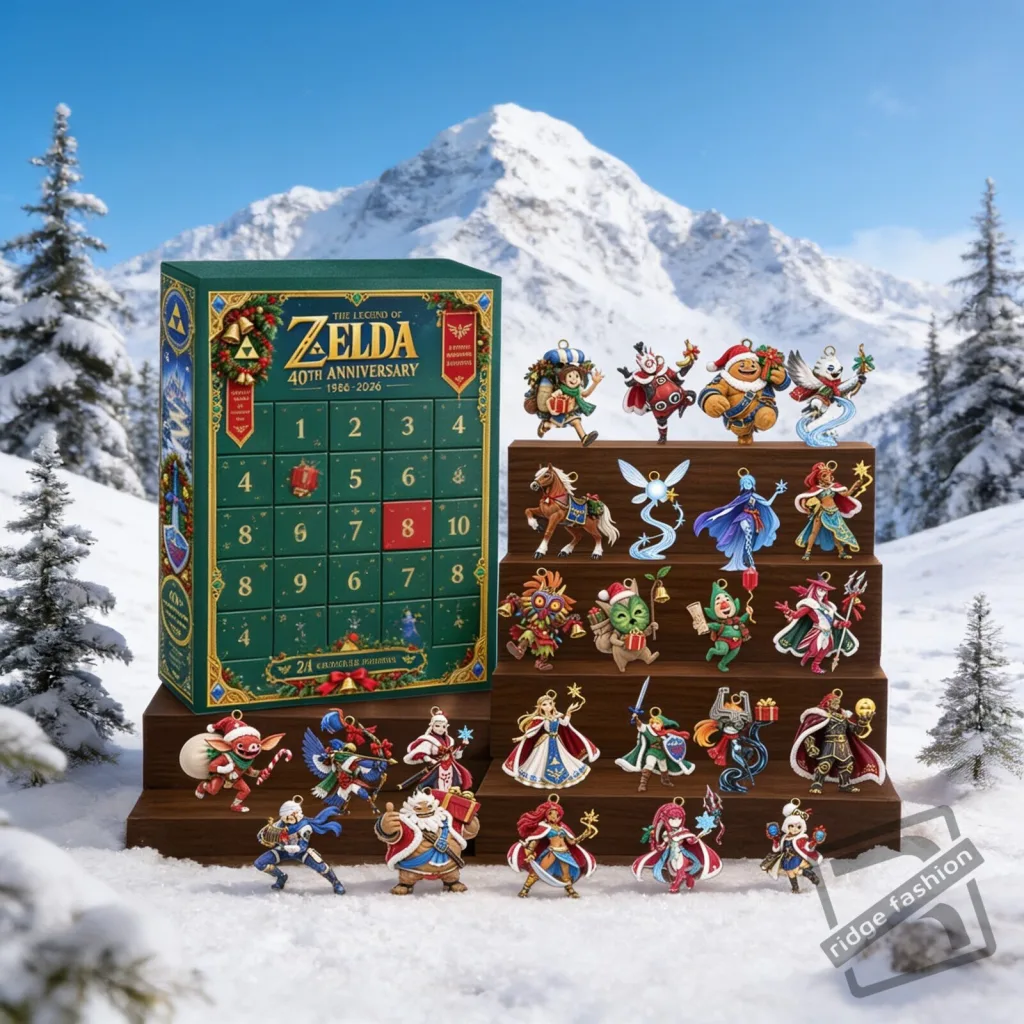 "Top 5 Advent Calendars: Zelda, Harry Potter, Golf, and More" 8 The Legend of Zelda 40th Anniversary Advent Calendar