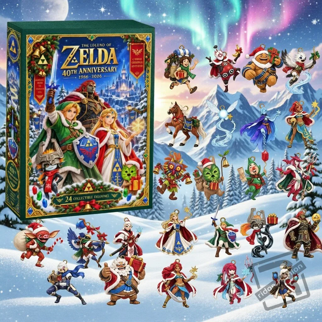 The Legend of Zelda 40th Anniversary Advent Calendar Legend of Zelda 40th Anniversary Collectible Advent Calendar – image 2 of 2